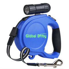 Heavy Duty Retractable Lead with Led Flashlight