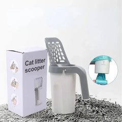 Cat Litter Scoop Self-cleaning Cat Litter Box Shovel