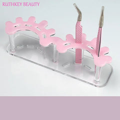 Pink  Tweezers Holder For Eyelash Extensions