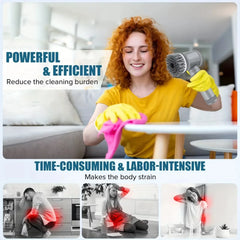 Electric Spin Scrubber Cordless Electric Cleaning Brush