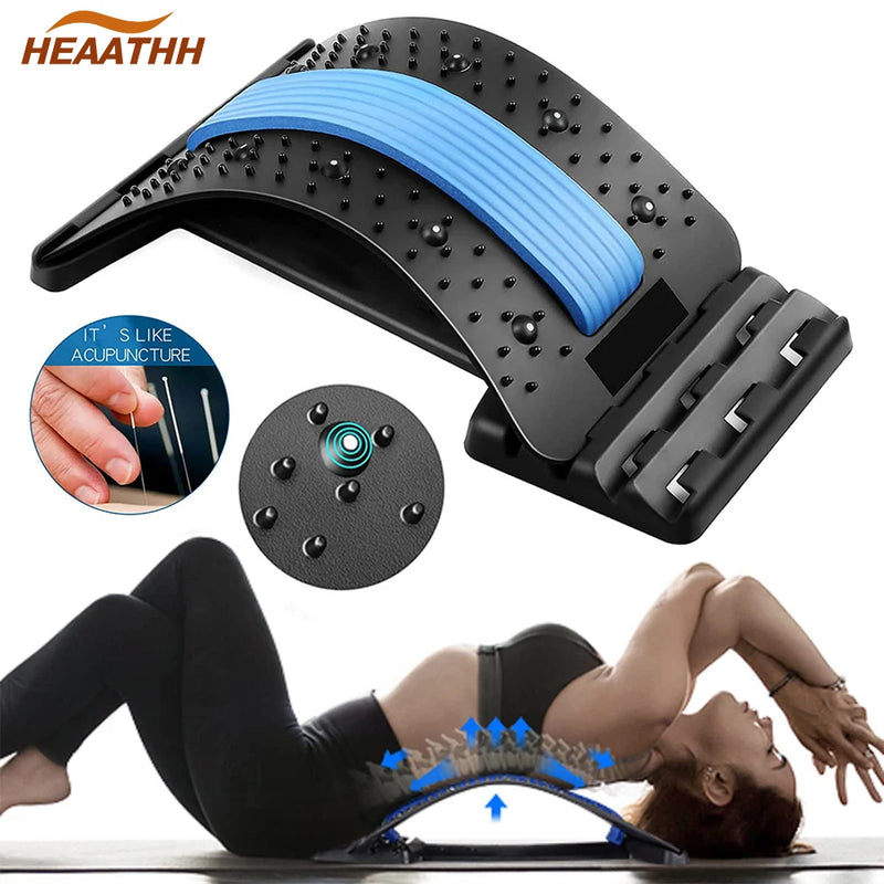 Adustable Back Massage Pad, Back Pain Relief