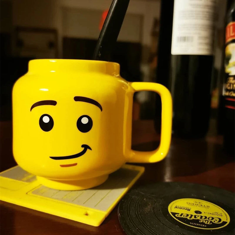 Building Block Head Mug