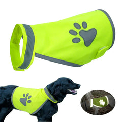 Reflective Dog Safety Vest High Visibility Fluorescent