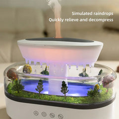 Raindrop Humidifier  countryside landscape.