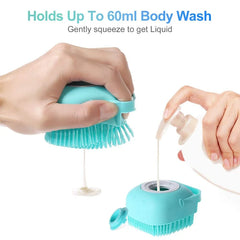 Cute Dog Bath Brush