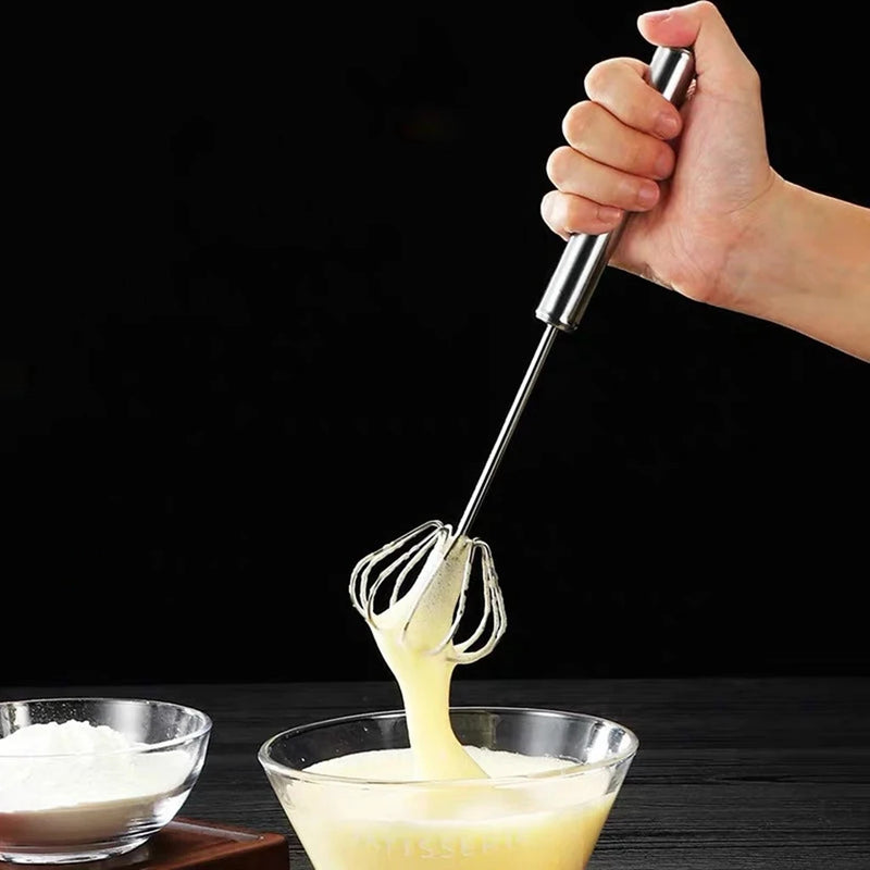 Push Pump Whisk Milk Frother