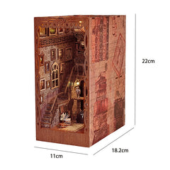 Enchanted Dreamscape Bookend with LED