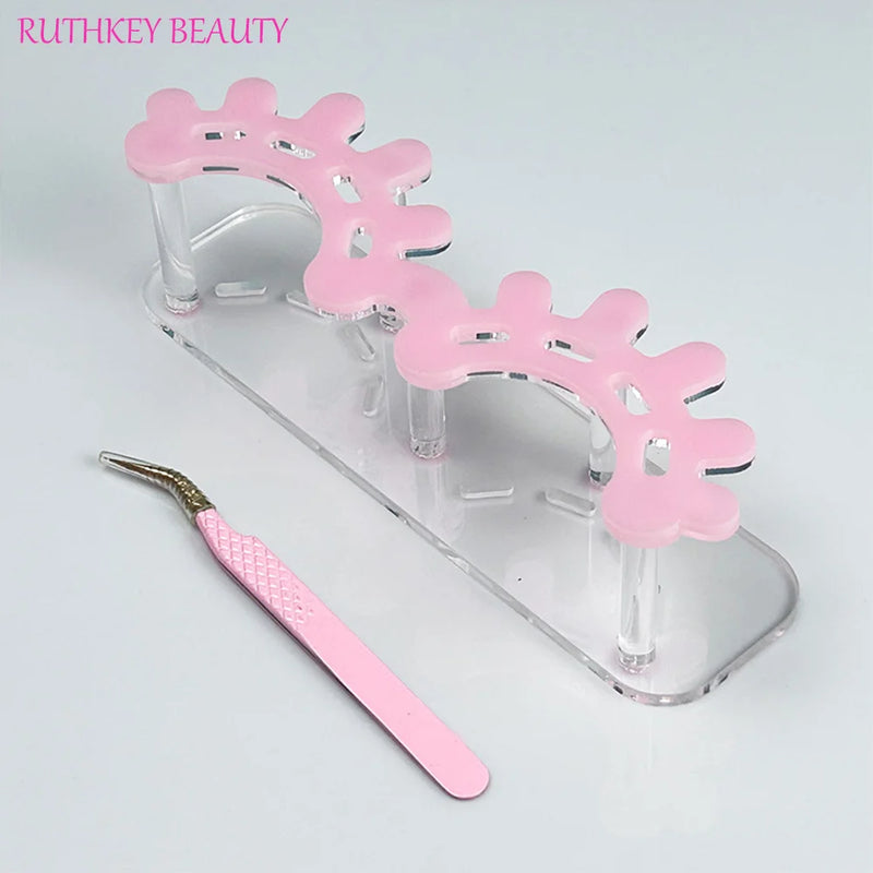 Pink  Tweezers Holder For Eyelash Extensions