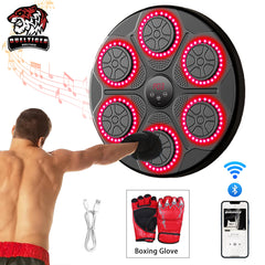 New Music Boxing Machine, Smart Bluetooth ,Wall Mounted Music Boxing Trainer Gym