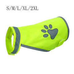 Reflective Dog Safety Vest High Visibility Fluorescent