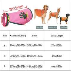 Dog Safety Vest for Walking High Visibility Dog Vest  in Pink