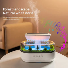 Raindrop Humidifier  countryside landscape.