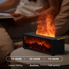 Air Humidifier with  Realistic Fire