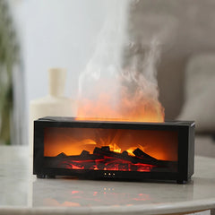 Air Humidifier with  Realistic Fire