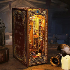 Enchanted Dreamscape Bookend with LED