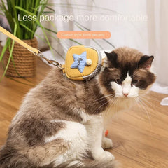 Pet Dog Lead leash  Backpack